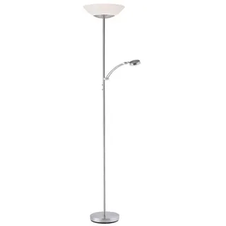 LED-Stehlampe ALFRED silberfarben (655-55 ALFRED) - Silber