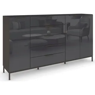 Rauch Kombikommode 200 x 110 x 42 cm grau