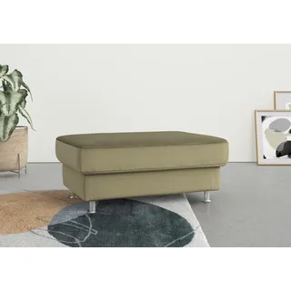 sit&more Hocker Apulia Samt 104 x 48 x 71 cm Grün