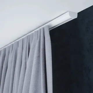 SN DECO GROUP Gardinenschiene »Objektschiene SC« 1 läufig-läufig Fixmaß erhältlich in versch. Längen und Farben, Innenlauf, Vorlangschiene SN DECO GROUP B/L: cm