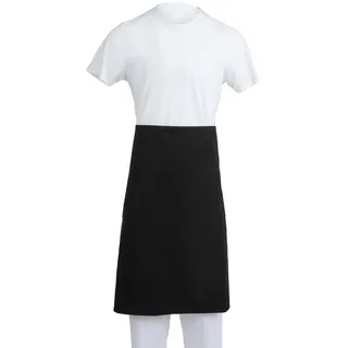 Whites Chefs Clothing Whites Chefs Apparel A968 Regular Waist Schürzen, Teflon beschichtet, Polyester-Baumwoll-, 76,2 cm lang x 91,4 cm breit, schwarz