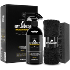 GENTLEMONKEYS Profi Innenraumreiniger Set Auto (500ml + Mikrofasertuch & Schwamm) • Porentiefe Reinigung Aller im Fahrzeug verbauten Materialien • Universell einsetzbar • Biologisch abbaubar