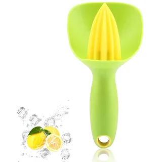 Orangensaftpresse Fruchtsaftpresse, Manuelle Zitruspresse Zitronenpresse Orangenpresse Limettenpresse Mit Auffangschale, Zitronenpresse Mit Spritzschutz Und Kernauffänger