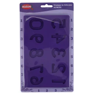 Graziano Silikonform Zahlen - 200 g