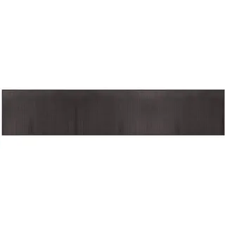 vidaXL Teppich Rechteckig Dunkelbraun 60x300 cm Bambus