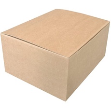 Carte Dozio - Stanzbox aus Karton, Farbe Havanna f.to mm 250x200x120, 10 Stück pro Packung