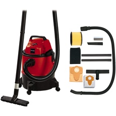 Einhell Nass-Trockensauger TC-VC 1825 (1.250 W, 25 l-Behälter, 180 mbar Saugleistung, Blasanschluss, inkl. Saugschlauch, Kombidüse + Fugendüse, 1x Schmutzfangsack, 5x Vliesbeutel)