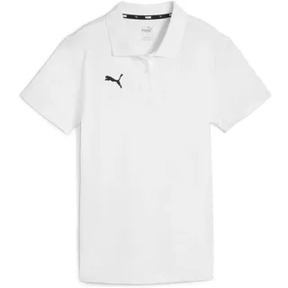Puma teamGOAL Casuals Poloshirt Damen 04 white/black XL