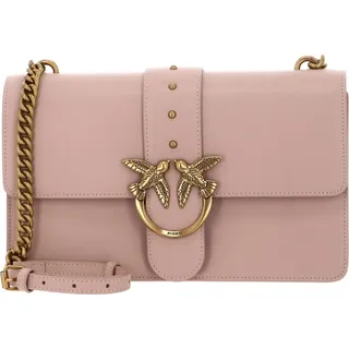 PINKO Umhängetasche Schultertasche Love One Classic CL Cipria - Antique Gold lachsfarben - Rosa