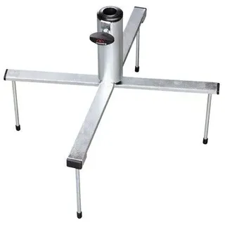 Bodenhülse Doppler 1,5 kg Stahl rund silber