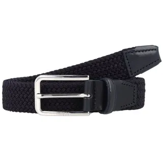 Boss Gürtel Herrengürtel Leder/Polyester blau 95