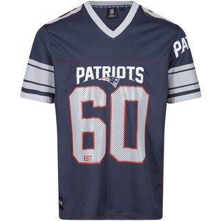 Recovered New England Patriots Navy NFL Oversized Jersey Trikot Mesh Relaxed Top - XXL