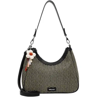 TAMARIS Beutel TAS Konstantina Schultertasche Polypropylen Black