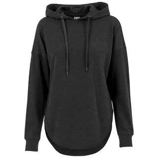 URBAN CLASSICS Ladies Oversized Terry Hoody in grau