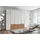 Drehtürenschrank Monaco 295,3 x 236 x 58 cm Braun/Weiß