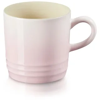 LE CREUSET Cappuccino Becher aus Steinzeug, 200 ml, Shell Pink, 70303207770099
