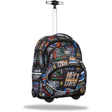 Coolpack F035673, Schulrucksack mit Rollen STARR BIG CITY, Multicolor