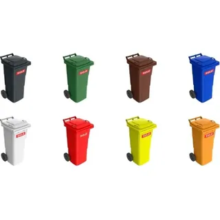60 Liter Sulo Mülltonne, Mülleimer, Abfalltonne, Großmüllbehälter grün - Grün