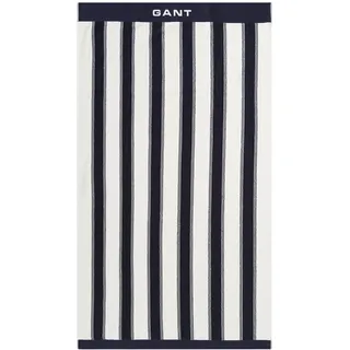 GANT Yacht Stripe Strandtuch 100 x 200 cm dunkelblau
