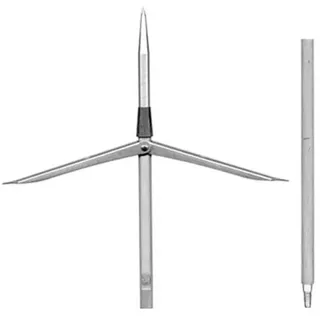 Sigalsub Tahitian Spearshaft Double Barb For Cyrano/airbalete With Cone 7 Mm Speerschaft - 85 cm