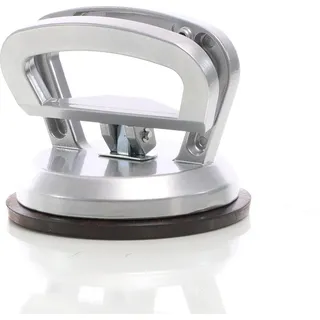 XPOtool Aluminium Saugheber mit 45 kg Tragkraft & 118 mm Saugnapf, Vakuumsauger für Glas, Fliesen und weitere Materialien, mit Kipphebel