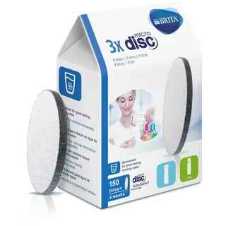Brita MicroDisc Wasserfilter-Kartuschen weiß 3 St.
