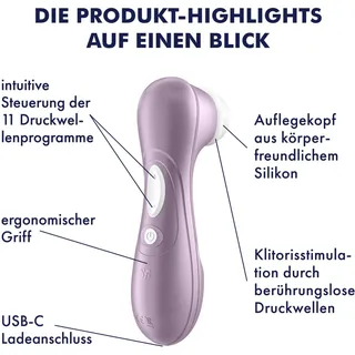 Satisfyer Pro 2 Generation 2, 16.5 cm