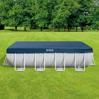 Intex Rahmen Pool Abdeckung 400 x 200cm