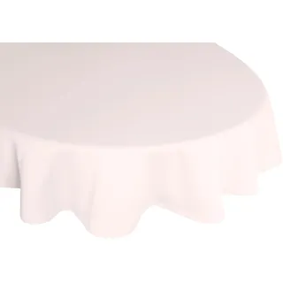 Wirth Tischdecke "NEWBURY" rund, weiß