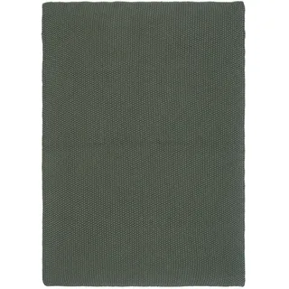 Avelia Kuscheldecke , Grün , Textil , Struktur , 80x100 cm , Gots, Oeko-Tex® Standard 100 , atmungsaktiv , Heimtextilien, Wohntextilien, Kuscheldecken