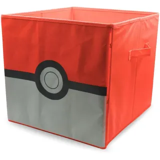 HOX Faltbare Aufbewahrungsbox für Kinder 1-tlg. Pokemon Pokeball