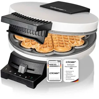 Cloer 181 Waffeleisen Weiß