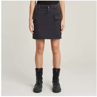 G-Star Minirock »Cargo Mini Skirt« mit aufgesetzten Taschen, blau