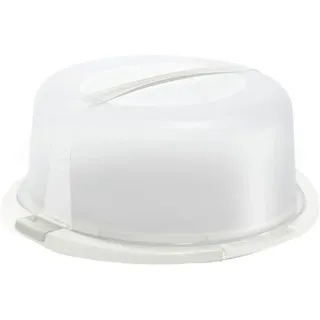 Rotho Tortenglocke , Kunststoff , rund , 34x16x38 cm , Reach, DIN EN ISO 14001, DIN EN ISO 9001 , lebensmittelecht, Tragegriff , Geschirr, Tischkultur & Serviergeschirr, Tortenglocken