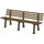 JUIST 200 x 54 x 74 cm Braun