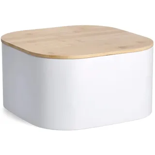 Zeller Brotkasten Metall Weiß