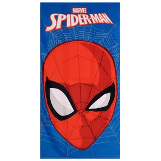 Spiderman-Handtuch 70 x 140 cm für Jungen und Mädchen – Weiches und saugfähiges Marvel-Kinderhandtuch für Strand, Pool und Schwimmbad, Sommerhandtuch für Kinder von 2–10 Jahren