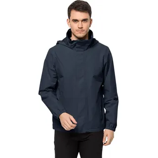Jack Wolfskin Stormy Point 2L Regenjacke Herren Nacht Blau XXL
