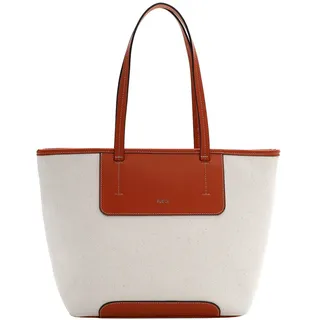 Shopper EMILY & NOAH "Shopper E&N Colmar RUE 09", Damen, Gr. B/H/T: 44cm x 30cm x 15,5cm 0, orange (orange 610), Polyester, Taschen Shopper