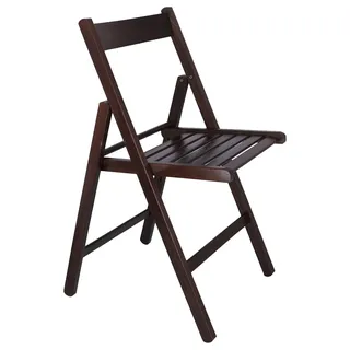 Mueblear 19016 Klappstuhl aus Holz, 43 x 46 x 79 cm Wenge