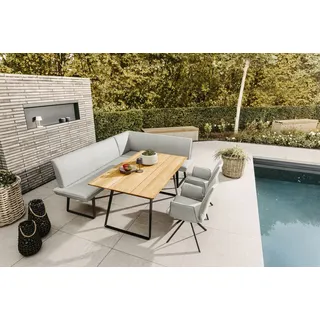 Niehoff Set Elba, Portofino II - Das Set besteht aus: 1 x Tisch Elba, 1 x Eckbank Elba, 2 x Sessel Portofino. ...