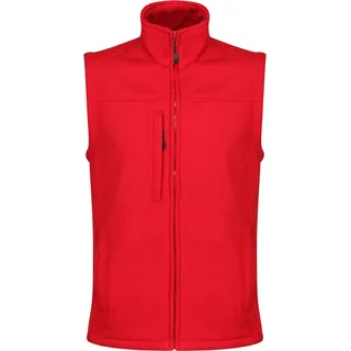 Regatta - "Flux" Softshell-Weste für Herren BC4831 (XL) (Rot/Mittelgrau) - Rot