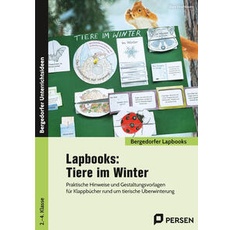 Lapbooks: Tiere im Winter - 1.-4. Klasse