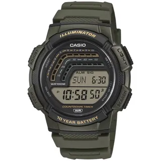 Casio Multifunktionale Herrenuhr WS-1800 Kautschuk 45 mm 3AVEF