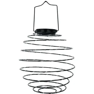 Lumisky Solar-Pendelleuchte Mikrospirale schwarz H37cm inkl. LED-Lampe