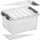Aufbewahrungsbox Q-line 20 x 15 x 10,5 cm 1-tlg. transparent