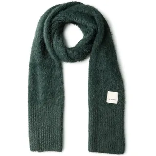 Street One Damen 5706453 Langer Federgarn Schal, Juniper Green Mel, Regular