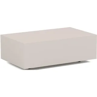 WFL GROUP Couchtisch Kaschmir Eiche 90 x 55 x 28 cm