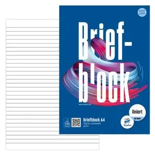 Staufen Staufen® Briefblock A4, liniert