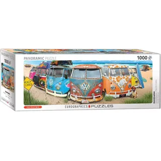 Eurographics VW Bus - Kombination (Puzzle): Panorama-Puzzle, 1000